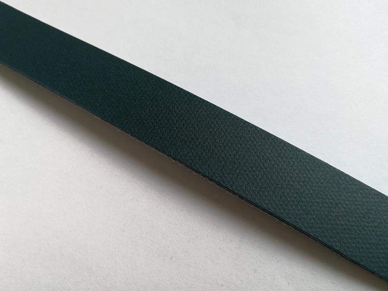 3.0mm matt PVC belt for textile industry